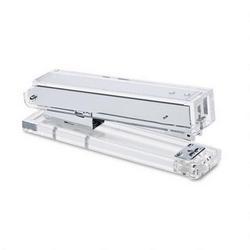 Kantek Inc Clear Acrylic Full Strip Stapler, Holds Full Strip of 210 Staples (KTKAD80)