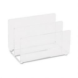 Kantek Inc Clear Acrylic Mini Sorter, Two 1-3/4 Compartments (KTKAD50)