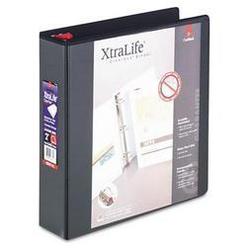 Cardinal Brands Inc. ClearVue™ XtraLife® Slant-D® Presentation Binder, Black, 2 Capacity (CRD26321)