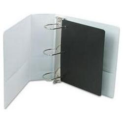 Cardinal Brands Inc. ClearVue™ XtraValue™ D-Ring Presentation Binder, White Vinyl, 4 Capacity (CRD17810)