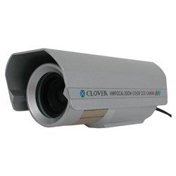 Clover OC315 Outdoor Camera with Vari-Focal Lens - Color - CCD - Cable