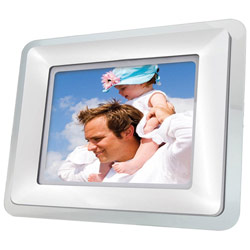 Coby DP-769 7 Digital Photo Frame with MP3 Player