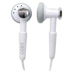 Coby Electronics CVE97 Stereo Earphone - - White