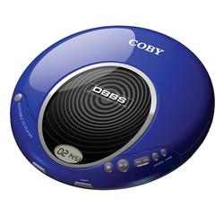 Coby Electronics CX-CD114 Personal CD Player - LCD - Blue