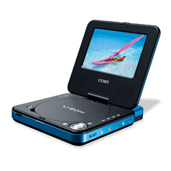 Coby Electronics TF-DVD7307 Portable DVD Player - 7 Active Matrix TFT LCD - DVD+RW, DVD-RW, CD-RW - DVD Video, CD-DA, MP3, JPEG Playback - 1 Disc(s)
