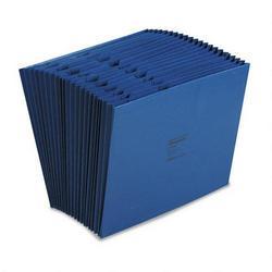 Wilson Jones/Acco Brands Inc. ColorLife® Expanding File, Open Top, A-Z Index, 21 Pockets, Letter, Dark Blue (WLJC17ABL)