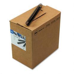 General Binding/Quartet Manufacturing. Co. CombBind™ Plastic Binding Combs, 1 Diameter, Black, 100 Combs/Box (GBC4000118)