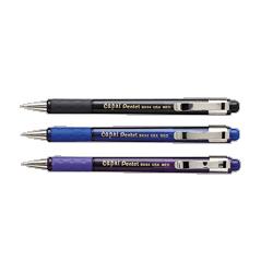 Pentel Of America Comfort Grip Retractable Ballpoint Pen, Medium, Violet (PENBK94VV)