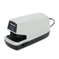 Panasonic Commercial Electric Stapler with Adj.Margin/Status Light, Ivory/Blue (PANAS300NNA)