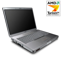 HP Compaq Presario Laptop Computer V5306US Notebook PC AMD Turion 64 1.6GHz Turion 64 ML-28, 512MB DDR2, 80GB, DVD/CD-RW, Windows XP, 15.4 TFT