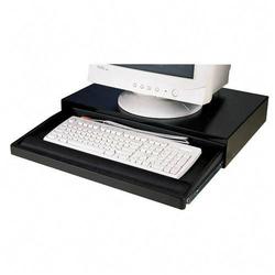 Compucessory Desktop Keyboard Drawer - 3.5 x 23.5 x 14.18 - Black