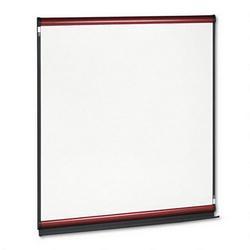 Quartet Manufacturing. Co. Connectable™ Modular Board System, Magnetic Porcelain Dry Erase, 48x48, Mahogany (QRTMB04P2)