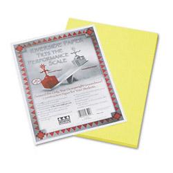 Riverside Paper Construction Paper, 9 x 12, Yellow, 50-Sheet Pack (RIV03592)