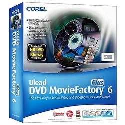 COREL Corel Ulead DVD MovieFactory v.6.0 Plus - Upgrade - Upgrade Package - Standard - 1 User - PC