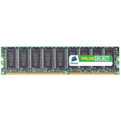 CORSAIR VALUE SELECT Corsair Value Select 1GB ( 2 X 512MB ) PC3200 400Mhz 184-pin DDR Dual Channel Desktop Memory Kit