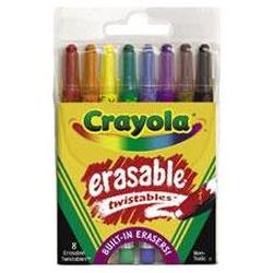 Binney And Smith Inc. Crayola Erasable Twistables Crayons (
