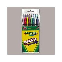 Binney And Smith Inc. Crayola Twistables Mini Crayons, 24/Pack (BIN529724)