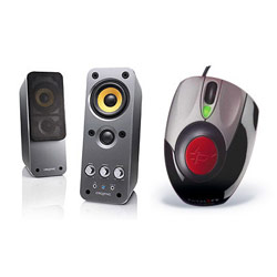 Creative Labs Creative GigaWorks T20 Gaming Speakers w/FREE Fatal1ty Gaming Laser Mouse