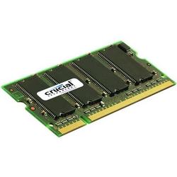 Crucial 1GB DDR SDRAM Memory Module - 1GB (1 x 1GB) - 400MHz DDR400/PC3200 - Non-ECC - DDR SDRAM - 200-pin
