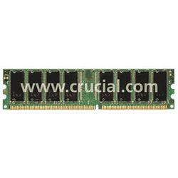 Crucial 1GB DDR SDRAM Memory Module - 1GB - 333MHz DDR333/PC2700 - Non-ECC - DDR SDRAM - 184-pin DIMM