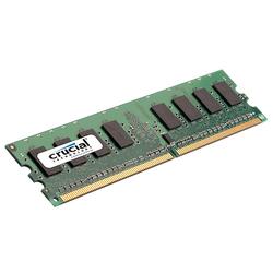 CRUCIAL TECHNOLOGY Crucial 1GB DDR2 SDRAM Memory Module - 1GB (1 x 1GB) - 533MHz DDR2-533/PC2-4200 - ECC - DDR2 SDRAM - 240-pin