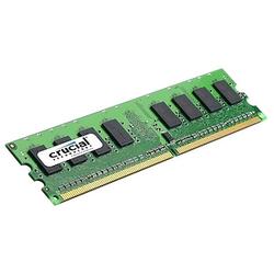 Crucial 1GB DDR2 SDRAM Memory Module - 1GB (1 x 1GB) - 667MHz DDR2-667/PC2-5300 - ECC - DDR2 SDRAM - 240-pin (CT12872AF667)