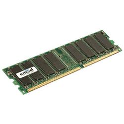 Crucial 512MB DDR SDRAM Memory Module - 512MB (1 x 512MB) - 400MHz DDR400/PC3200 - ECC - DDR SDRAM - 184-pin (CT6472Y40B)