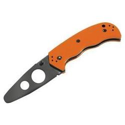 Blackhawk Blades Crucible Trainer Signature Blunt Plain Folding Blade, G-10