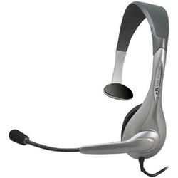 Cyber Acoustics AC-102b Speech Recognition Monaural Headset - Over-the-head