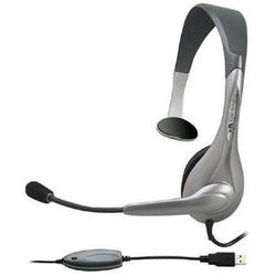 Cyber Acoustics AC-840 Internet Communication USB Mono Headset - Over-the-head