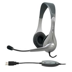 Cyber Acoustics AC-850 USB Headset - Over-the-head