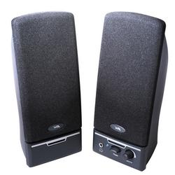 Cyber Acoustics CA-2014rb Amplified Computer Speaker System - 2.0-channel - Black