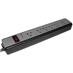 CABLES UNLIMITED CyberPower 615 6-Outlet Surge Suppressor - 900 Joules 15A EMI/RFI