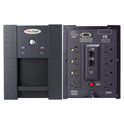 CyberPower Systems CyberPower Office Tower UPS 1250VA - 1250VA 750W - 13 Minute(s) Half-load - 4 x NEMA 5-15R - Backup/Surge-protected, 4 x NEMA 5-15R - Surge-protected