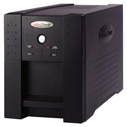 CyberPower Systems CyberPower PP800SW UPS - 800VA/550W PureSine AVR Boost/Buck 7-Outlet RJ11/RJ45 - PowerPanel Software