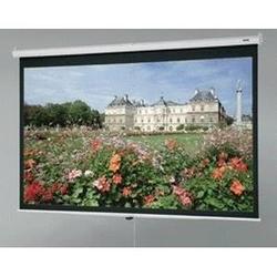 Da-Lite Deluxe Model B Manual Wall and Ceiling Projection Screen - 45 x 80 - High Contrast Matte White - 92 Diagonal