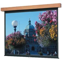 Da-Lite Designer Manual Wall and Ceiling Projection Screen (Veneer Concord Case) - 60 x 80 - Matte White - 100 Diagonal