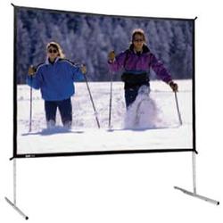 Da-Lite Fast-Fold Deluxe Screen System - 54 x 54 - Da-Mat - 76 Diagonal