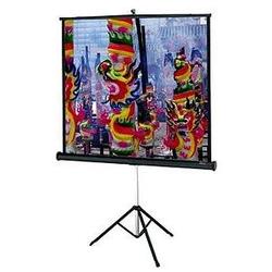 Da-Lite Versatol Portable and Tripod Projection Screen - 84 x 84 - Matte White - 119 Diagonal