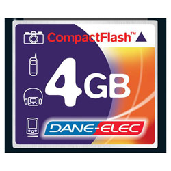 Dane-Elec Memory Dane-Elec 4GB Compact Flash CF Card