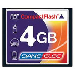 Dane-Elec Memory Dane-Elec 4GB CompactFlash Card - 22X - 4 GB