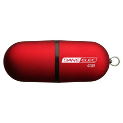 Dane-Elec Memory Dane-Elec 4GB zMate Pen High-Speed USB 2.0 Drive