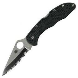 Spyderco Delica, Zdp-189 Blade, British Racing Green, Serrated