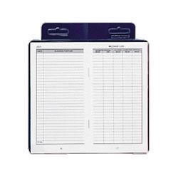 Dome Publishing Company Deluxe Automobile Mileage Log Book, 3-1/4 x6-1/4 , Blue (DOM771)