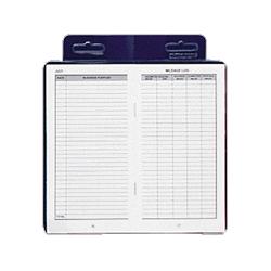 Dome Publishing Company Deluxe Automobile Mileage Log Book, 3-1/4 x6-1/4 , Blue (DOM771)