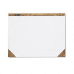 Tops Business Forms Desk Pad, 50-Sheet Pad, 22 x 17, White/Tan (TOP7951)