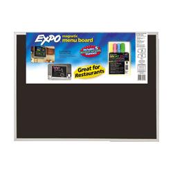 Sanford black board with markers, mounting hardware included,18 x24 (SAN70315)