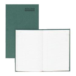 Rediform Office Products book with margin,record-ruled,150 pages,12-1/4 x7-1/4 ,green (RED56111)