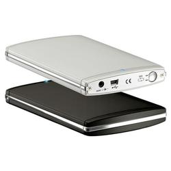 MAPOWER 2.5 IDE to USB Aluminum Enclosure w/ One-Touch-Backup Feature - White