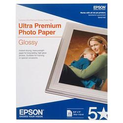 EPSON 25-SHEET 8.5X11 GLOSSY ULTRA PAPRPREMIUM PHOTO PAPER
